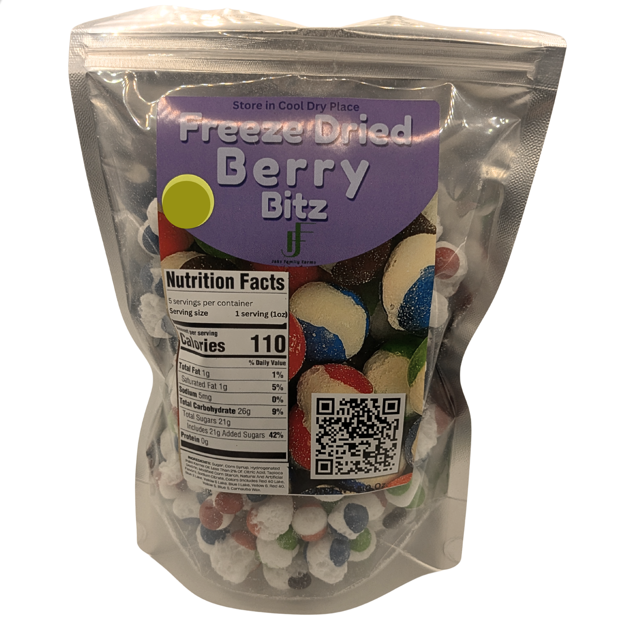 Bag of Freeze Dried Berry Bitz