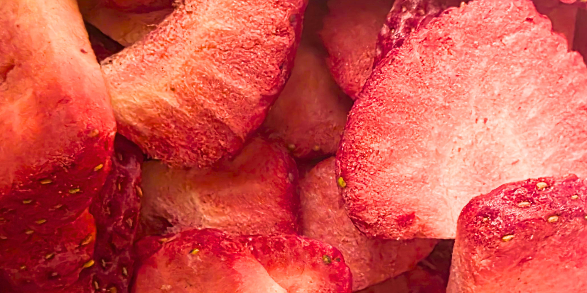 Freeze Dried strawberry slices