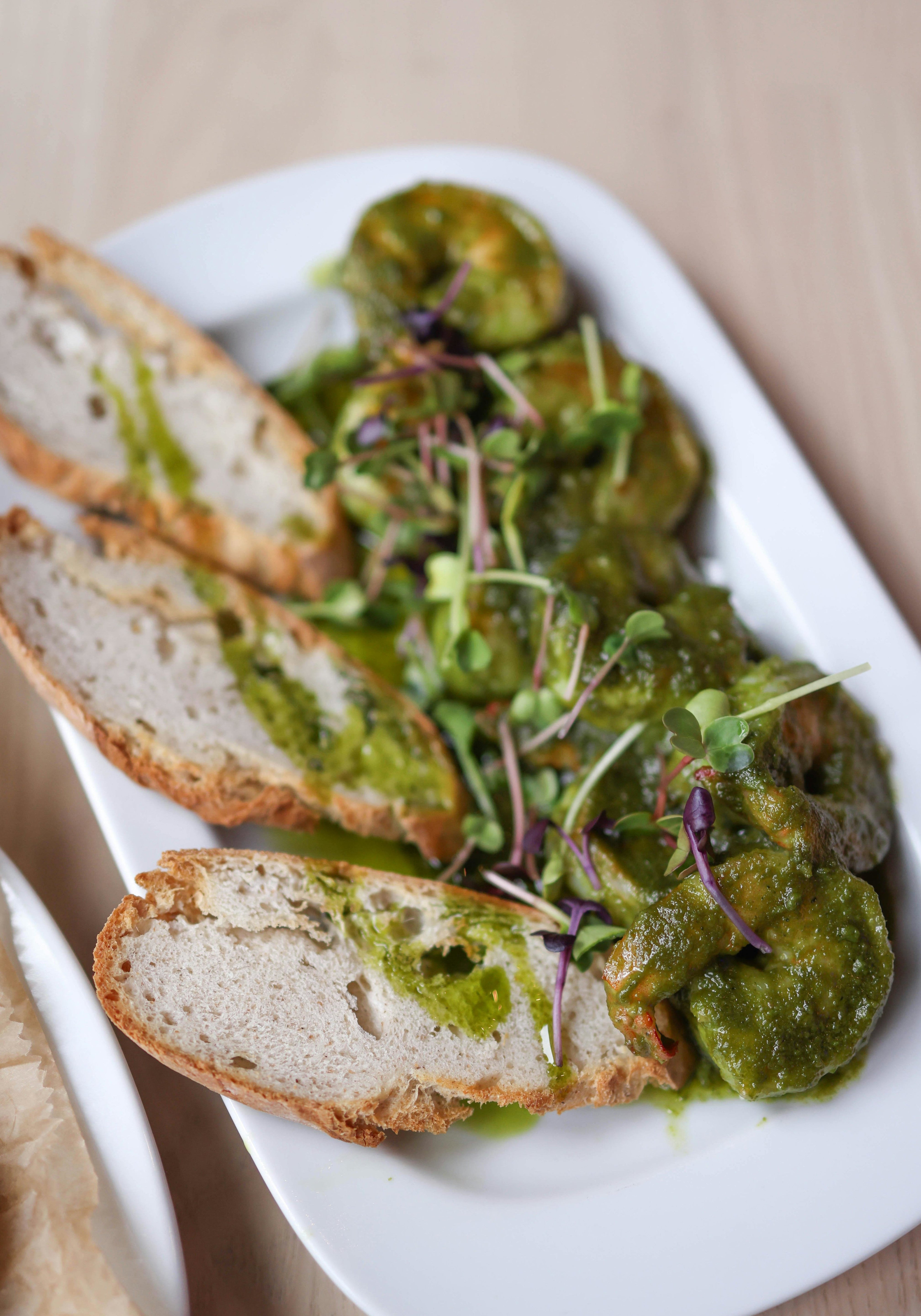 Microgreens for Pesto