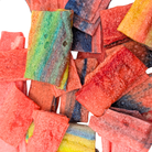 A pile of Ribbon Bitz against a white background