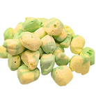 Pile of freeze dried pineapple taffy